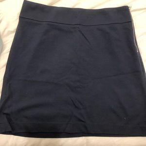 Navy Blue Banana Republic skirt